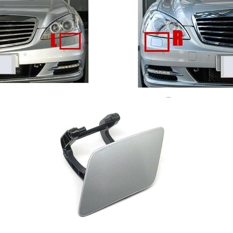 Car Craft Bumper Headlight Washer Cap Cover Compatible