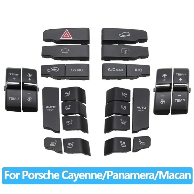 Car Craft Cayenne Dashboard Button Compatible With Porsche Cayenne Dashboard Button Cayenne 2010-2018 Panamera 2010-2016 Macan 2014-2021 - CAR CRAFT INDIA