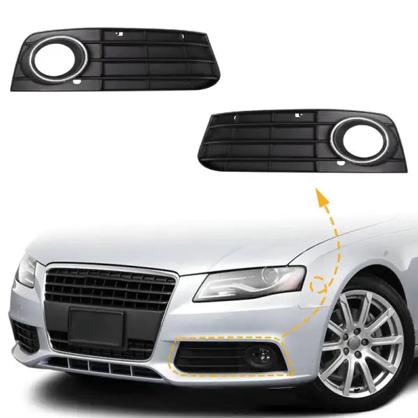 Car Craft Compatible With Audi A4 2009 - 2012 B8 Bumper Fog