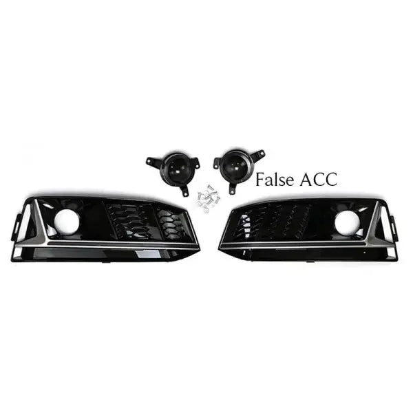 Car Craft Compatible With Audi A4l B9 S4 Fog Lamp Grill