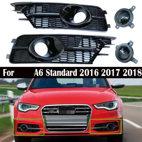Car Craft Compatible With Audi A6 S6 2016 - 2018 Fog Lamp
