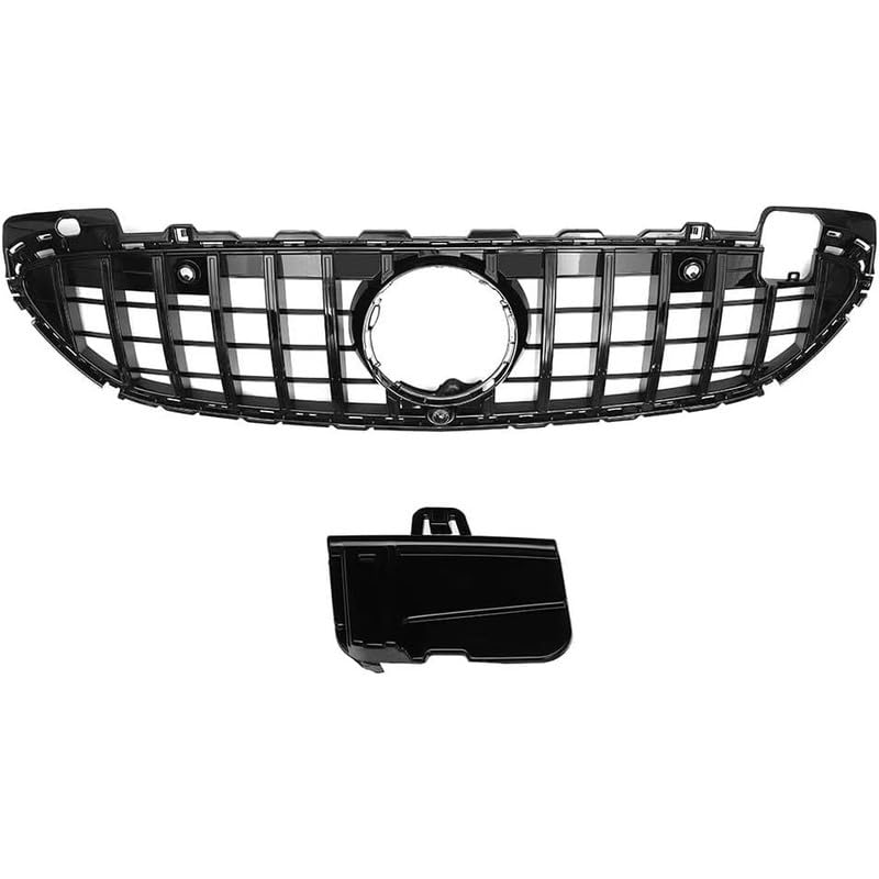 Car Craft Front Bumper Grill Compatible With Mercedes Benz C Class W206 2022+ Front Bumper Grill W206 Grill Gtr Black - CAR CRAFT INDIA