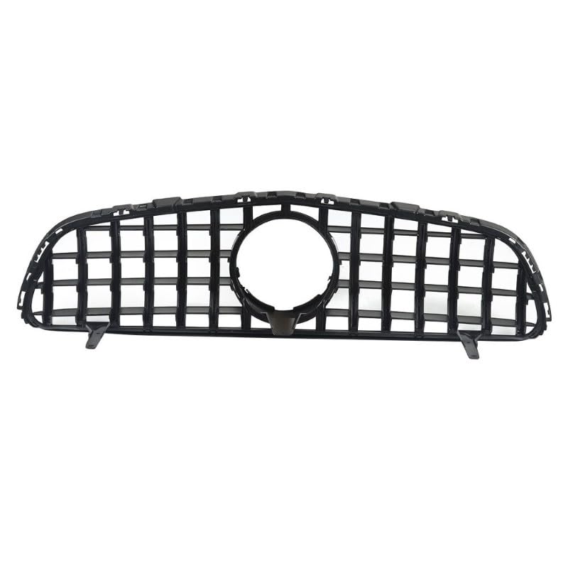 Car Craft Front Bumper Grill Compatible With Mercedes Glc W253 X256 2020-2023 Front Bumper Panamericana Grill W253 Grill Dynamic Gtr Silver Lci - CAR CRAFT INDIA