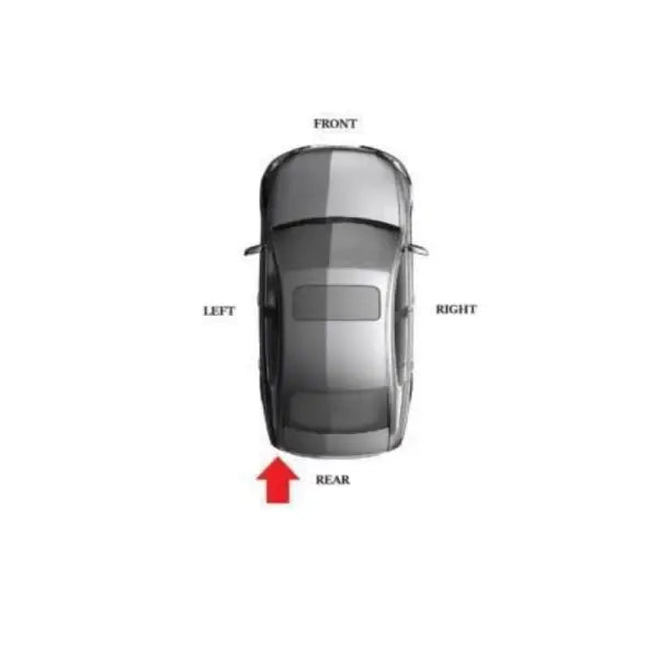 Car Craft Rear Bumper Reflector Compatible With Bmw X3 F25