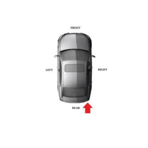 Car Craft Rear Bumper Reflector Compatible With Bmw X3 F25