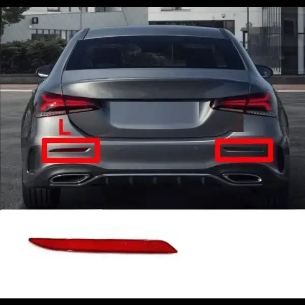 Car Craft Rear Bumper Reflector Compatible With Mercedes