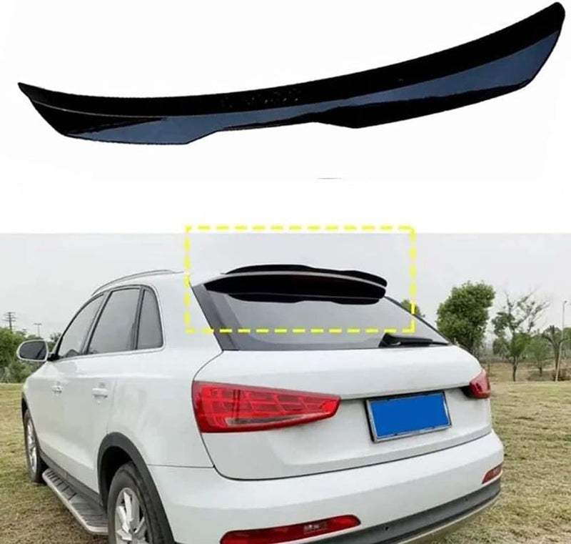 Car Craft Roof Rear Spoiler Compatible with Audi Q3