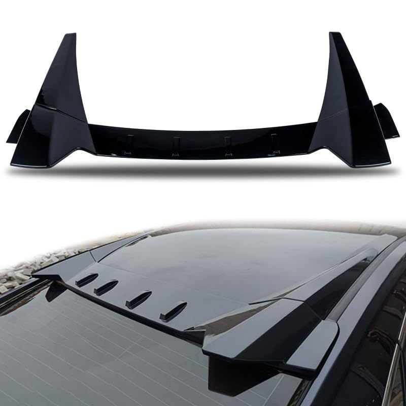 Car Craft Roof Wing Rear Spoiler Compatible with Honda Civic