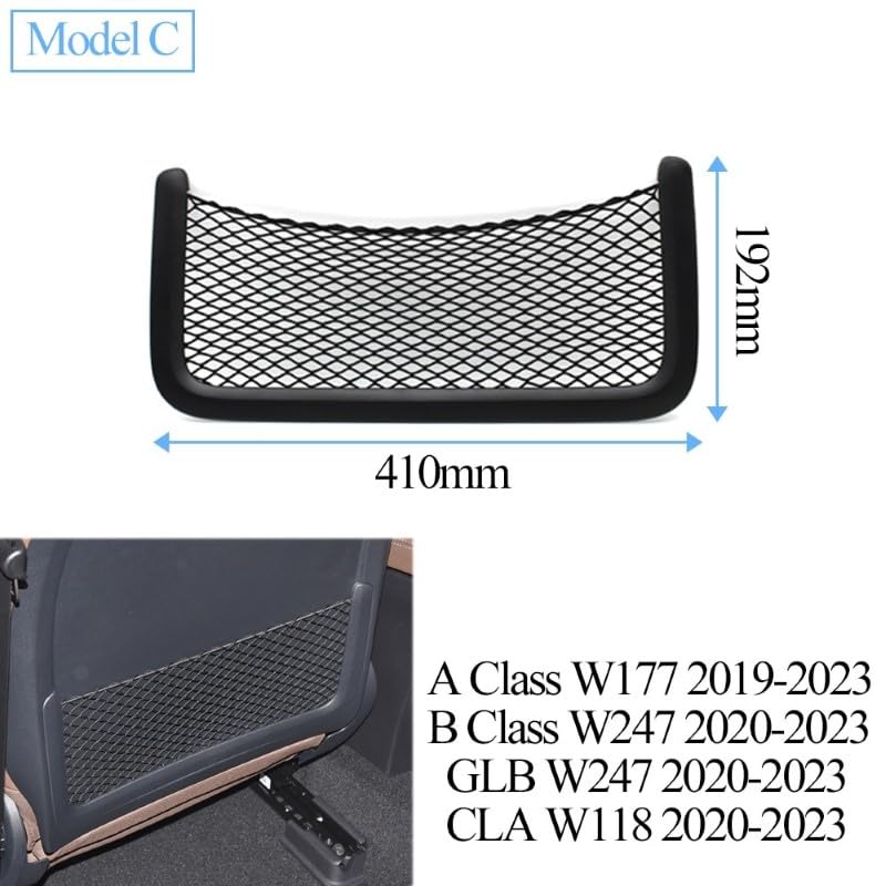 Car Craft Seat Storage Compatible With Mercedes Benz A Class