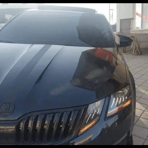 Car Craft Side Mirror Cover Compatible With Skoda Octavia