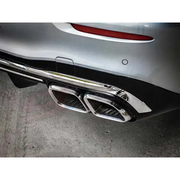 Car Diffuser for Benz S Class W223 Upgrade S63 S65 Rear Diffuser Exhaust Pipe