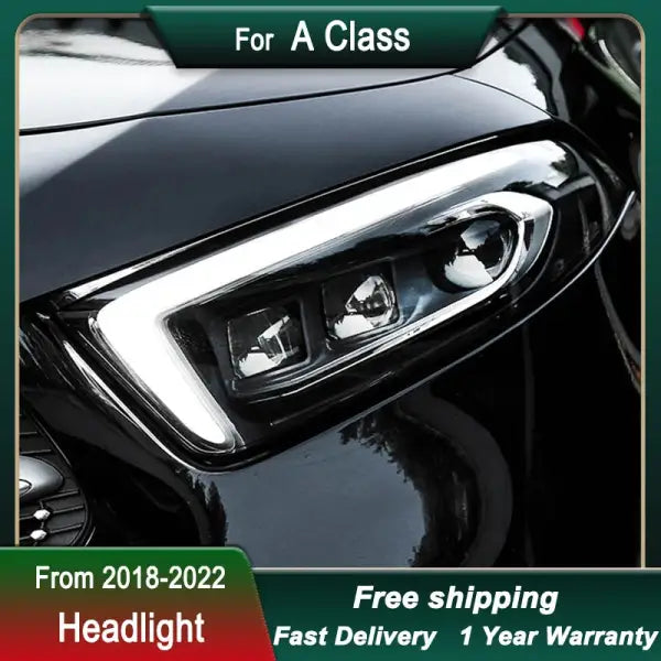 Car Headlights for Mercedes Benz a CLASS 2018-Up A180 A200 W177 Head Lamp DRL Dynamic Signal Lamp Head Lamp Front Light Assembly