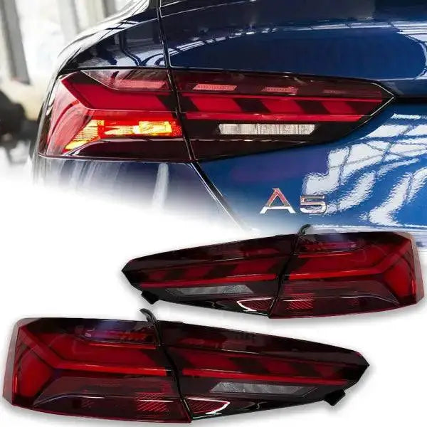 Audi A5, S5 テールランプ Car Lights for Audi A5 Tail lamp light 2017-2020 S5 LED Tail Light Ani