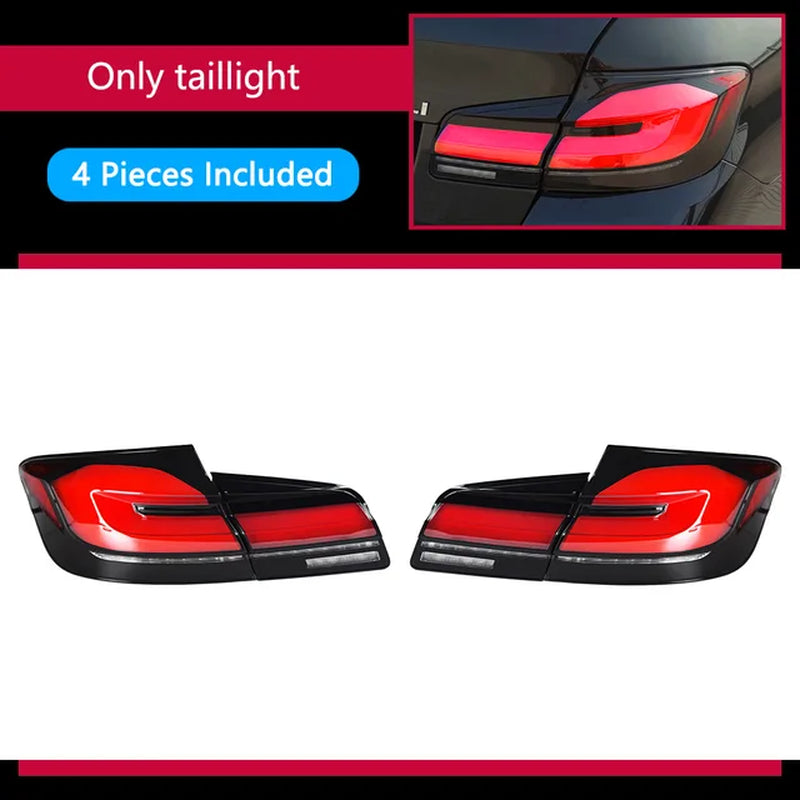 Car Lights for BMW F10 LED Tail Light 2010-2016 F18 Rear Lamp 520I 525I 528I 530I 535I 540I DRL Brake Reverse Automotive