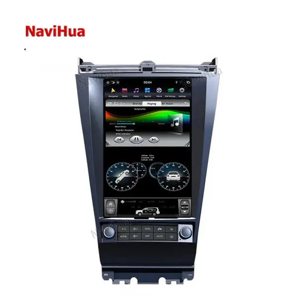 Car Multimedia System GPS Navigation 12.1 Inch Vertical Scree Android Car DVD Audio Player for Honda Accord 7 2003-2007