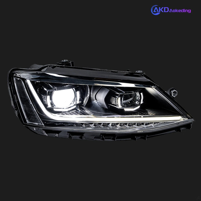 Car Styling Head Lamp for VW Jetta Mk6 LED Headlight 2011-2018 B8 Design Headlights Drl Hid Bi Xenon Automotive