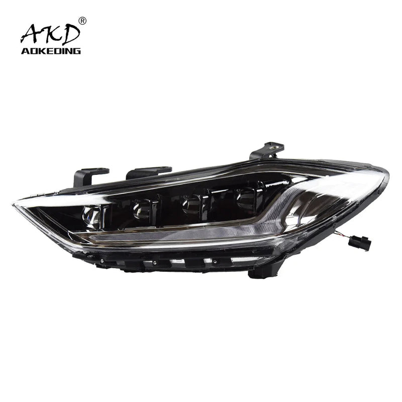 Car Styling Headlights for Elantra LED Headlight 2016-2020 Elantra Front Lamp Drl Led Projector Lens