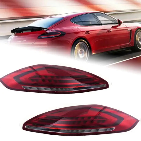 Car Styling for Porsche Panamera LED Tail Light 2014-2017 Panamera Rear Fog Brake Turn Signal Auto Accessories