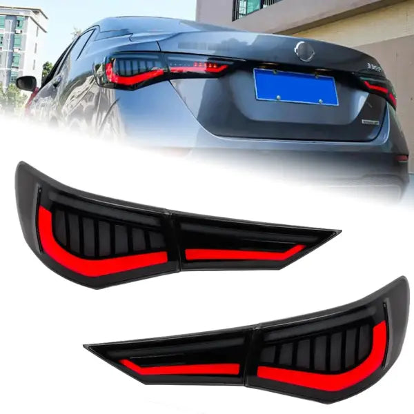 Car Styling Tail Lamp for Nissan Sylphy LED Tail Light 2019-2022 Sylphy Rear Fog Brake Turn Signal