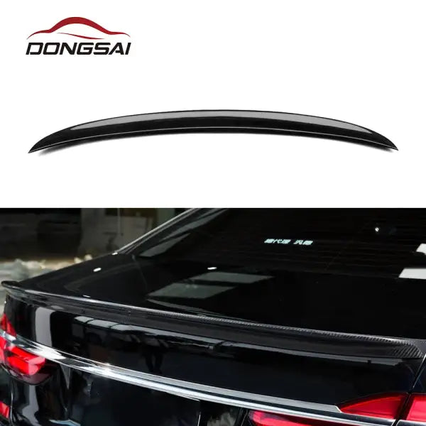Carbon Fiber AC Style Rear Spoiler Ducktail Trunk Lip Tail Wing for BMW 7 Series G11 G12 760Li 750I 2019+