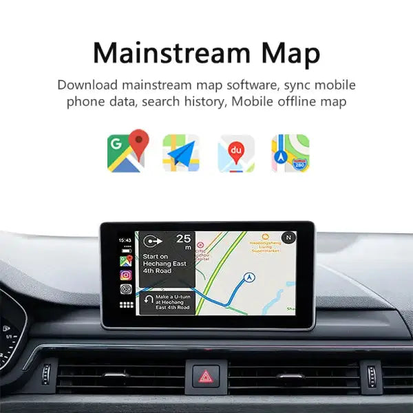 Carplay Multimedia Video Interface Android Auto Wireless Apple Carplay for Audi Q2Q3Q5Q7 A3 A4 A5 A6 A7 A8 S4 S5 S6 S7