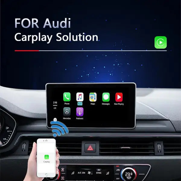 3*5様 アウディA7CarPlay アウディ A7】車内で快適にYouTubeやTV、DVDを視聴できる！ | スマート