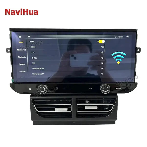 Cheapest Head Unit Android for Porsche Macan 2014-2016 Camera Android13 Newest GPS Navi Qualcomm Stereo Video DVD