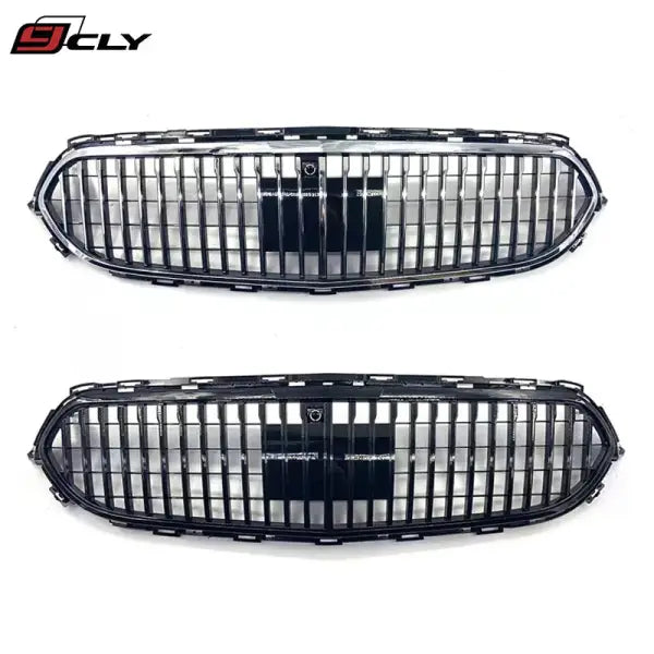 CLY Auto Parts Car Bumper Body Kit for Mercedes-Benz E-Class W213 Late Simplify Style MBH Carbon Fiber Trims with Grill