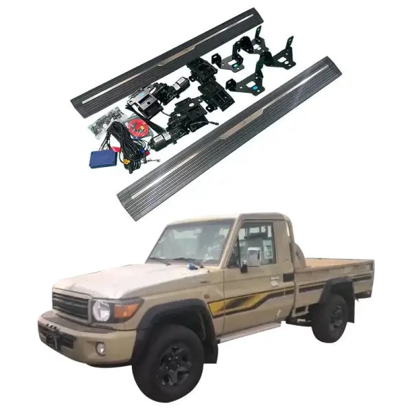 Customized Aluminium Electric Side Step Running Board for Toyota Land Cruiser LC79 2 Door Power Boards