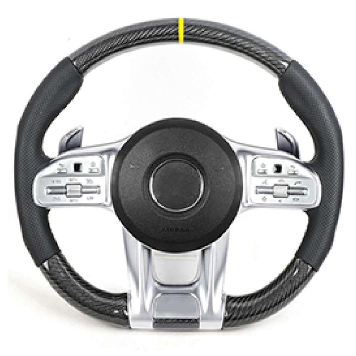 Car Craft Compatible With Mercedes A B C E S G V M Class Ml Gl Gla Glb Glc Gle Gls Slk G55 G63 G Wagon Eqs Upgraded Custom Amg Brabus Maybach Full Steering Wheel Style1 0 Bcb35 CC-8128 - CAR CRAFT INDIA