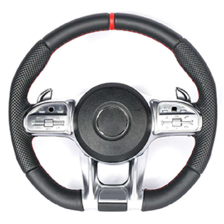 Car Craft Compatible With Mercedes A B C E S G V M Class Ml Gl Gla Glb Glc Gle Gls Slk G55 G63 G Wagon Eqs Upgraded Custom Amg Brabus Maybach Full Steering Wheel Style 2bcb2sa CC-8120 - CAR CRAFT INDIA
