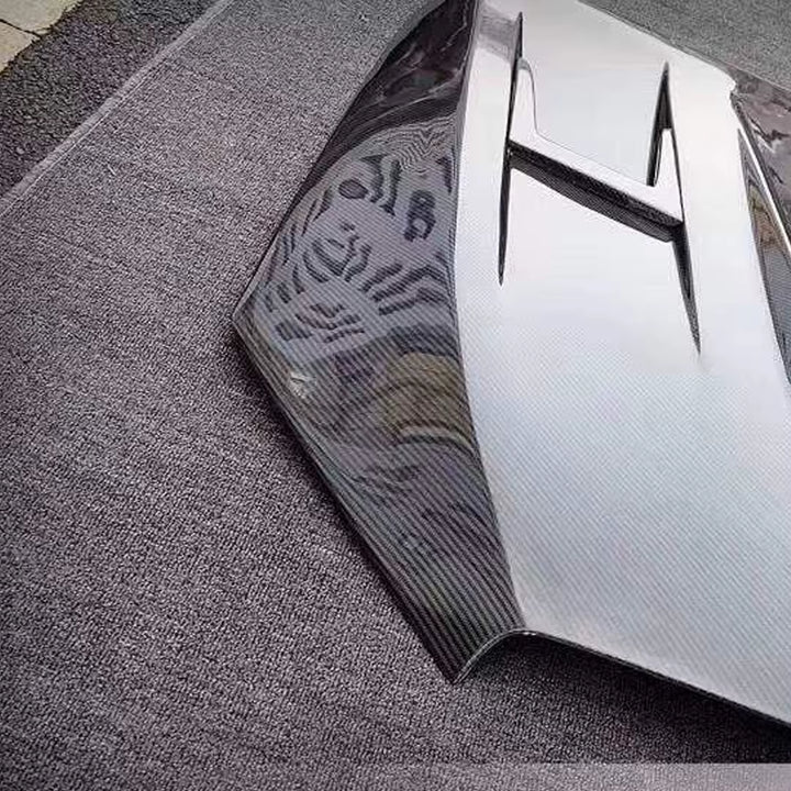 W213 E200 E300 E43 Clear Glass Carbon Fiber Hood for E-Class W213 2017-2020