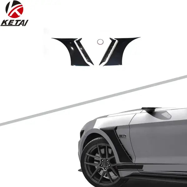 Factory Price GT350 Style Refitted Car Fender Vents for Mustang 2015-2021
