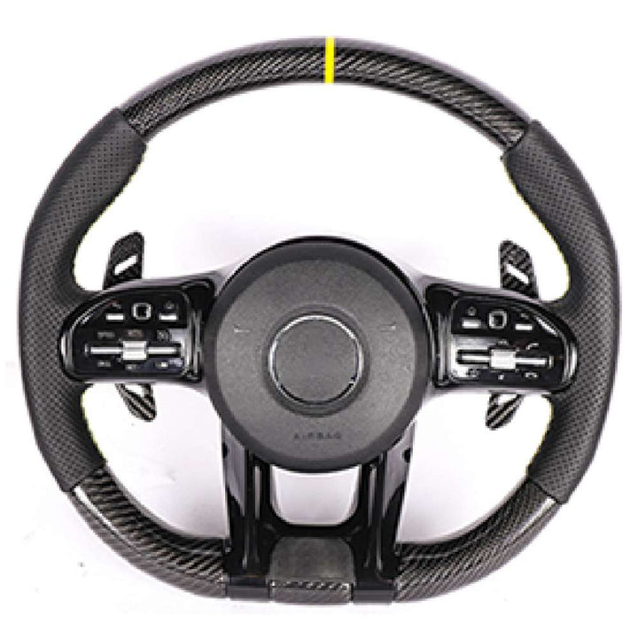 Car Craft Compatible With Mercedes A B C E S G V M Class Ml Gl Gla Glb Glc Gle Gls Slk G55 G63 G Wagon Eqs Upgraded Custom Amg Brabus Maybach Full Steering Wheel Style 5 Bcb85 CC-8134 - CAR CRAFT INDIA