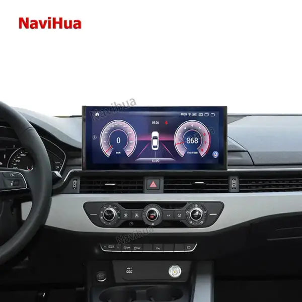 GPS Navigation Android 10.25 Inch Car DVD Player Head Unit Auto Radio Multimedia System for Audi A4L A5 2017-2019