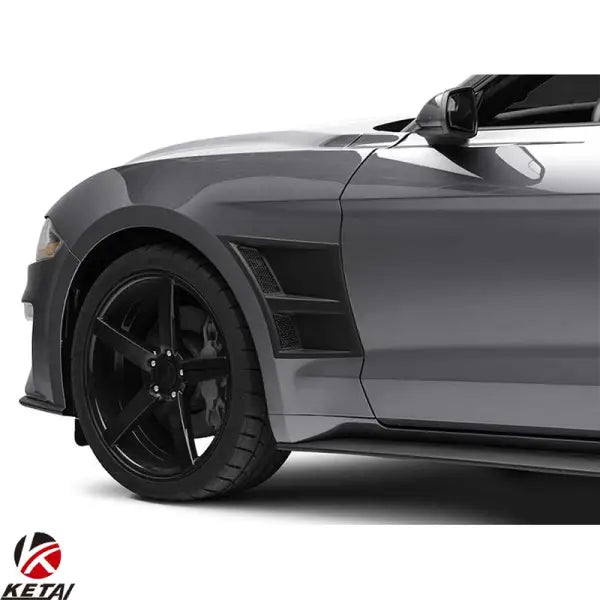 High Quality 3D-Type Style PP Car Modified Body Parts Fender Vents for Mustang 2015-2021