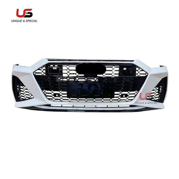 High Quality Auto Body Kit for Audi A7 Upgrade to RS7 1:1 PP Material 2019-2020 Body Kit Front Bumper with Honeycomb Grille