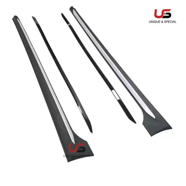 High Quality Auto Parts Side Bar for Audi A4L B9 Upgrade to RS4 Side Skirt PP Material 2017-2019