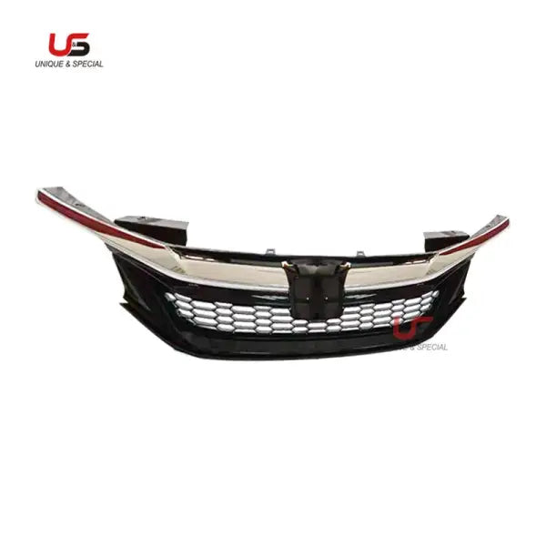 High Quality Car Chrome Front Grille for 2016 2017 9Th Honda Accord American Sport Front Bumper Upper Grille