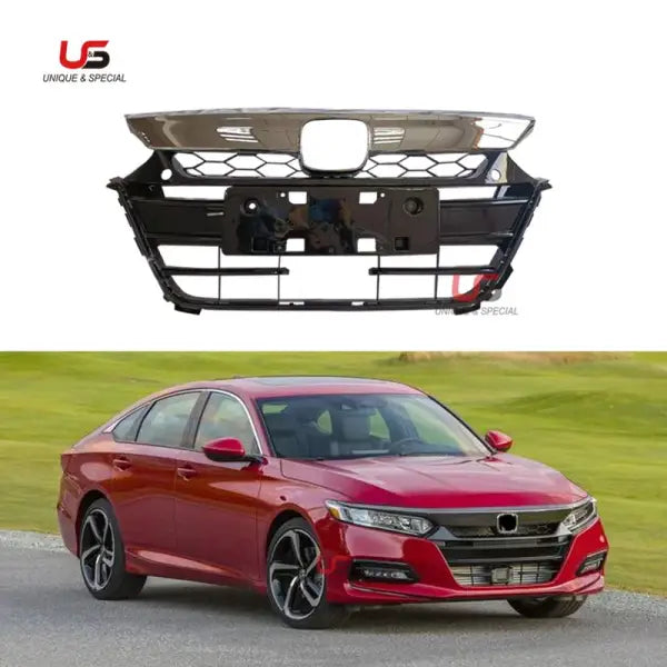 High Quality Chrome Front Grille for 2018 2019 2020 Honda Accord Front Bumper Upper Grille OEM 71111-TVE-H00