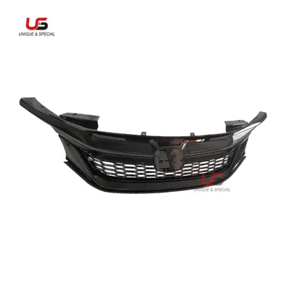 High Quality Car Full Black Front Grille for 2016 2017 9Th Honda Accord American Sport Front Bumper Upper Grille