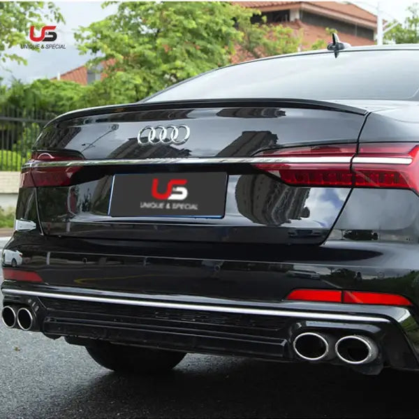 High Quality Rear Spoiler for Audi A6 C8 Spoiler ABS Material 2019-2021