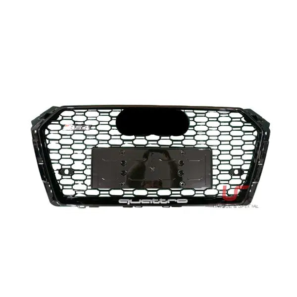 Honeycomb Abs Plastic Black Mesh Grilles for Audi A4 B9 Rs4 Grill 2017 2018 2019 2020 RS4 Grille