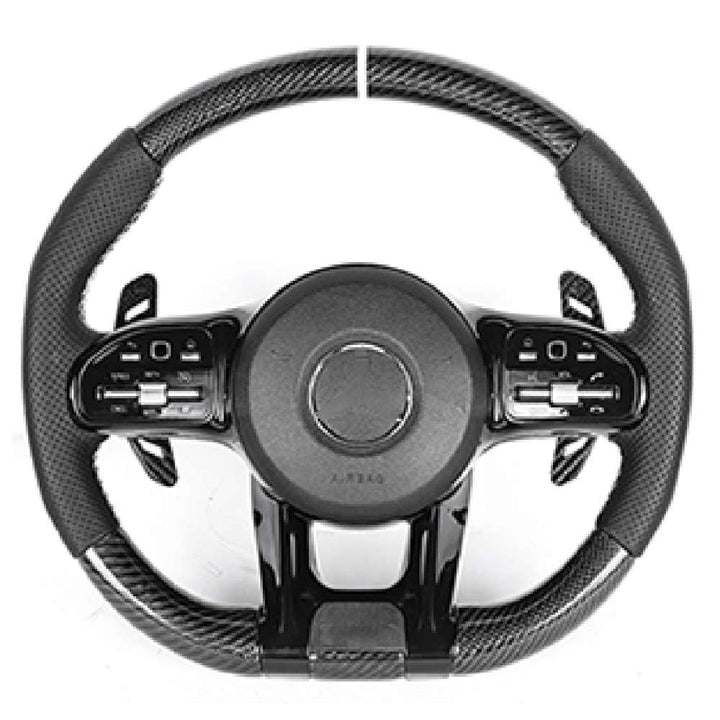 Car Craft Compatible With Mercedes A B C E S G V M Class Ml Gl Gla Glb Glc Gle Gls Slk G55 G63 G Wagon Eqs Upgraded Custom Amg Brabus Maybach Full Steering Wheel Style 3bcb40 CC-8132 - CAR CRAFT INDIA