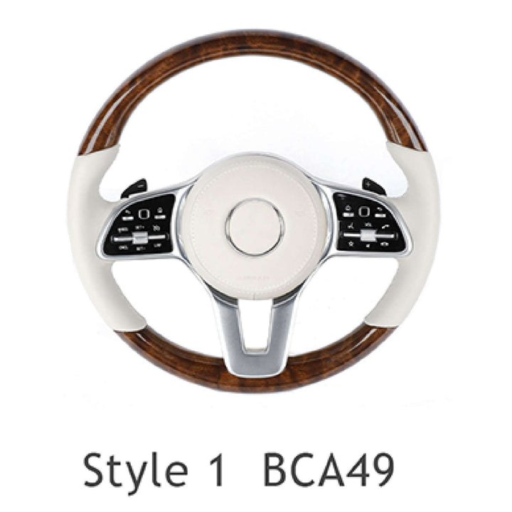 Car Craft Compatible With Mercedes A B C E S G V M Class Ml Gl Gla Glb Glc Gle Gls Slk G55 G63 G Wagon Eqs Upgraded Custom Amg Brabus Maybach Full Steering Wheel Style 1bca49 CC-8151 - CAR CRAFT INDIA