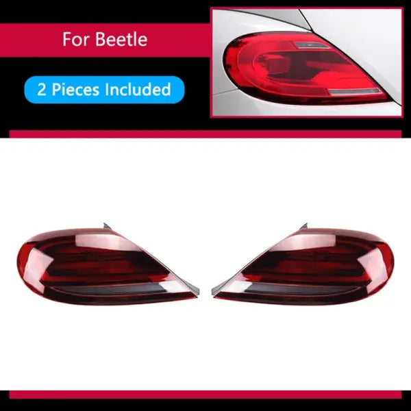 Car Lights for VW Beetle LED Tail Light 2013-2019 Rear Stop Lamp Animation Dynamic Signal DRL Reverse Automotive