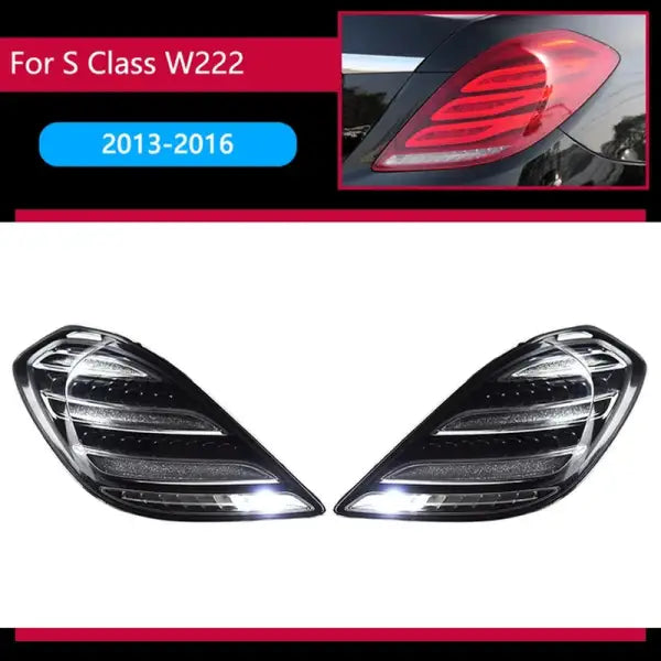 Car Lights for Benz W222 LED Tail Light 2013-2018 S350 S400 S500 W223 Lamp Dynamic Signal DRL Brake Reverse