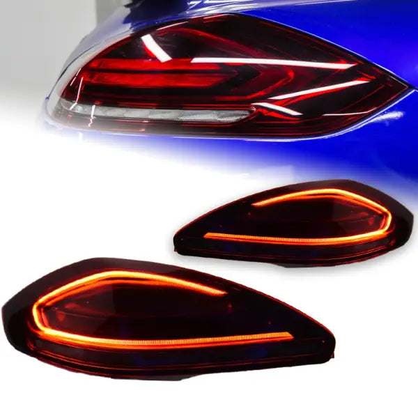 Car Lights for Panamera 2014-2017 970 LED Auto Taillight Rear Lamp Dynamic Turn Signal Highlight Reversing Brake