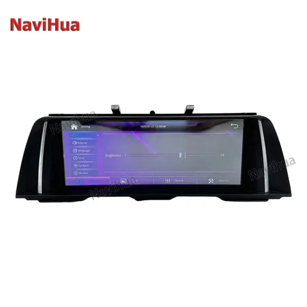 Linux System Support Wireless Wired Carplay +Android Auto Stereo Multimedia IPS Touch Screen for BMW 5 Series F10 F11
