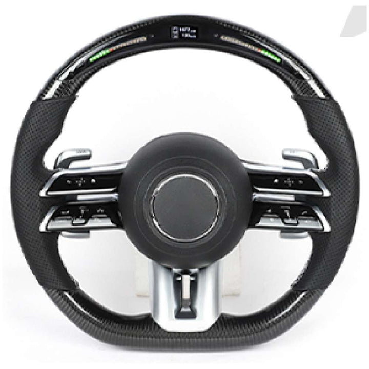 Car Craft Compatible With Mercedes A B C E S G V M Class Ml Gl Gla Glb Glc Gle Gls Slk G55 G63 G Wagon Eqs Upgraded Custom Amg Brabus Maybach Full Steering Wheel Style 5bcd143 CC-8143 - CAR CRAFT INDIA